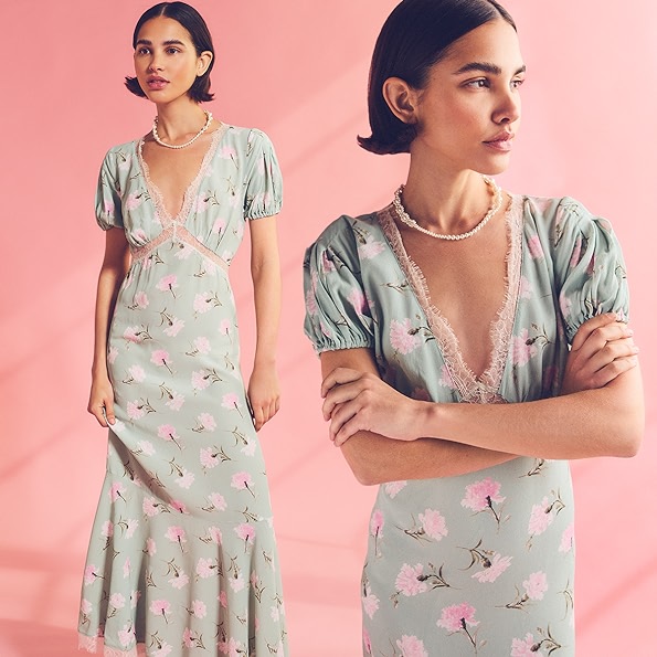 SPRING THINGS
Fresh floral dresses & more from LoveShackFancy.