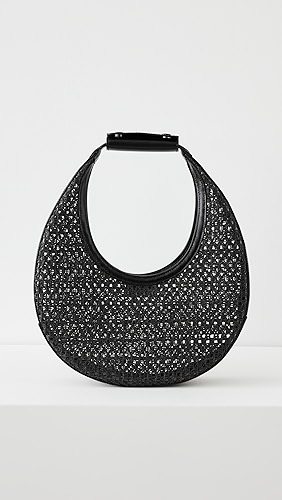 STAUD Moon Woven Tote Bag.